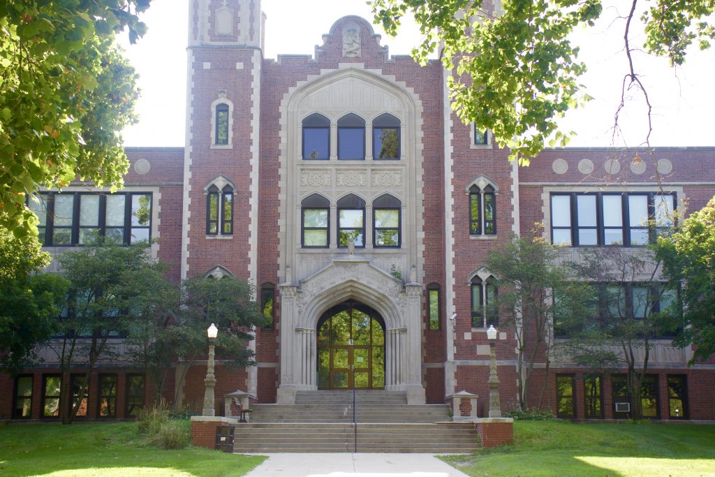 Exterior view of Urbana High School